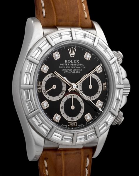 white gold rolex zenith|rolex daytona zenith price.